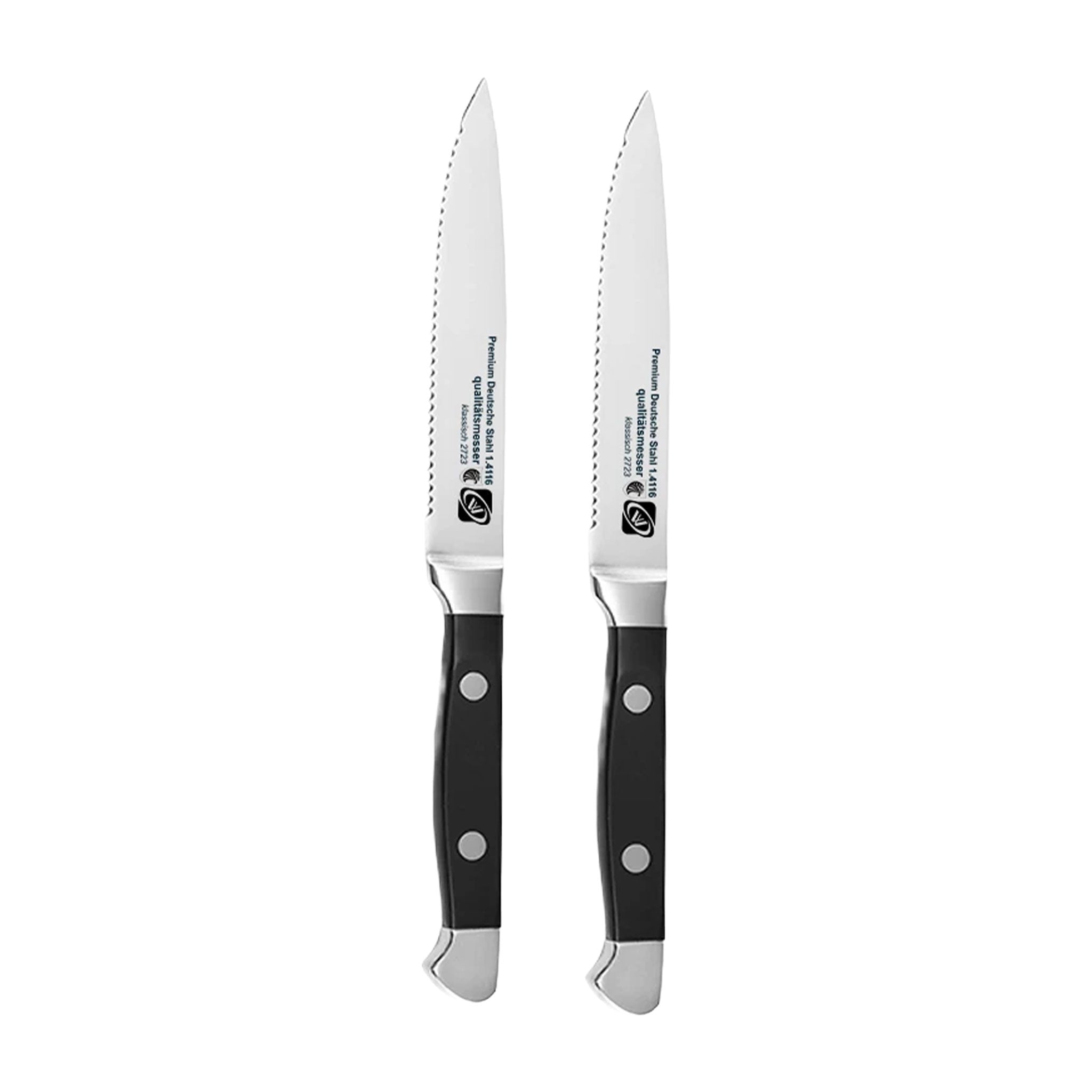 4/6/8-Piece Stainless Steel Steak Knife & Fork Set – Polished Handle Tableware