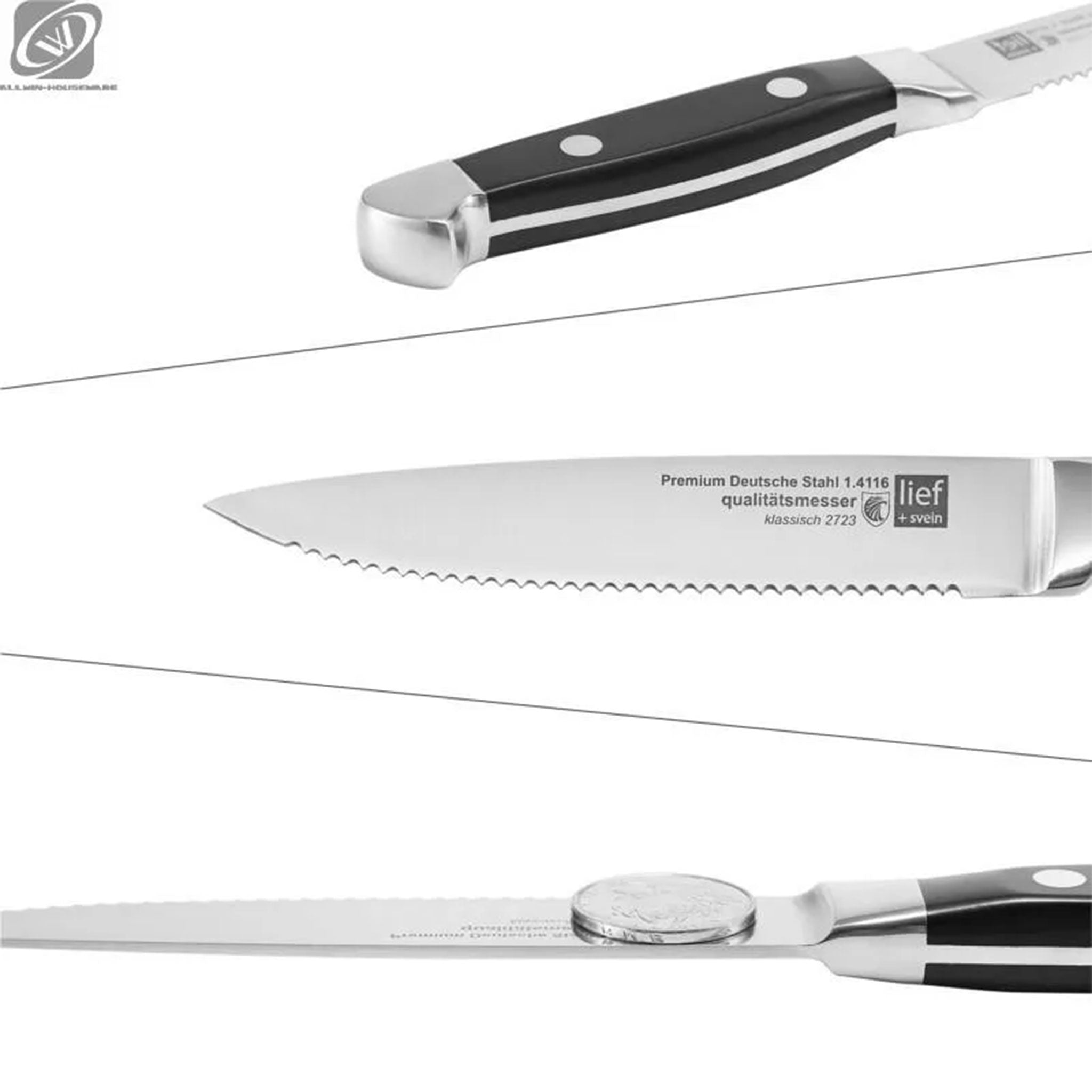 4/6/8-Piece Stainless Steel Steak Knife & Fork Set – Polished Handle Tableware