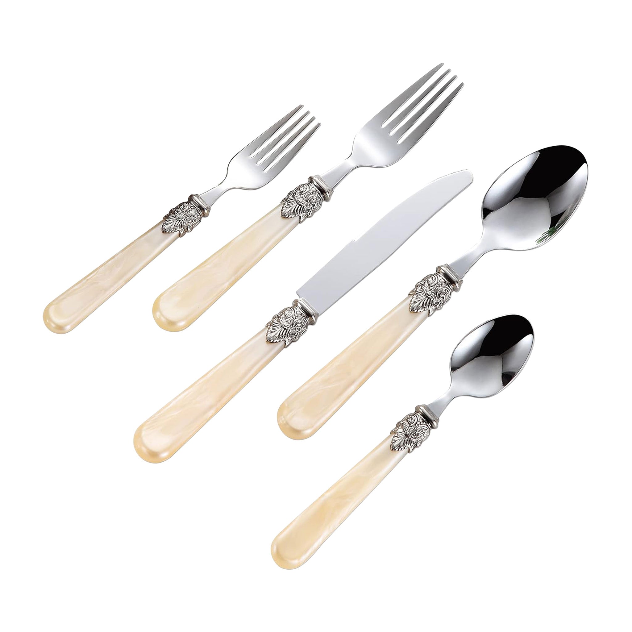 4-Piece Stainless Steel Flatware Set