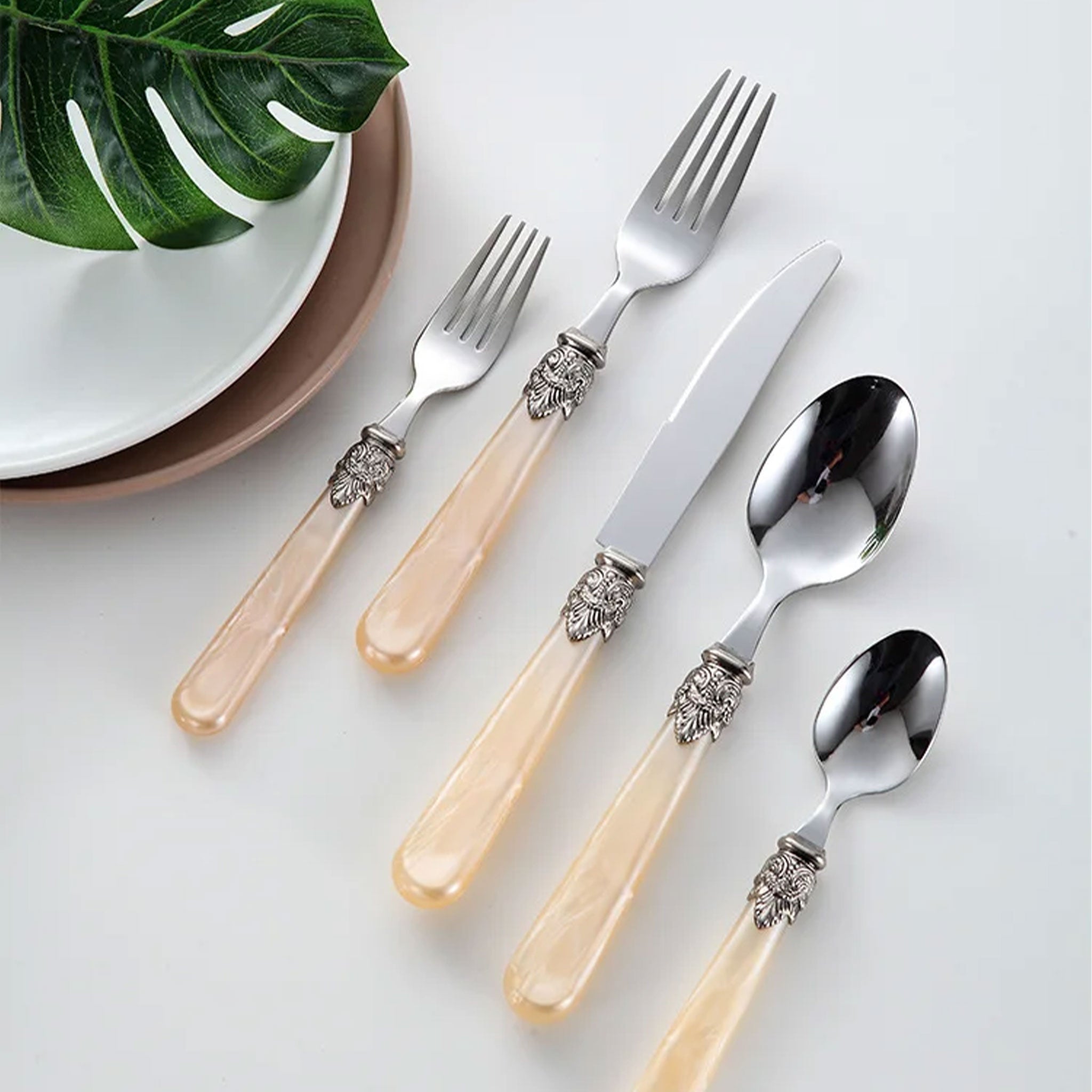 4-Piece Stainless Steel Flatware Set
