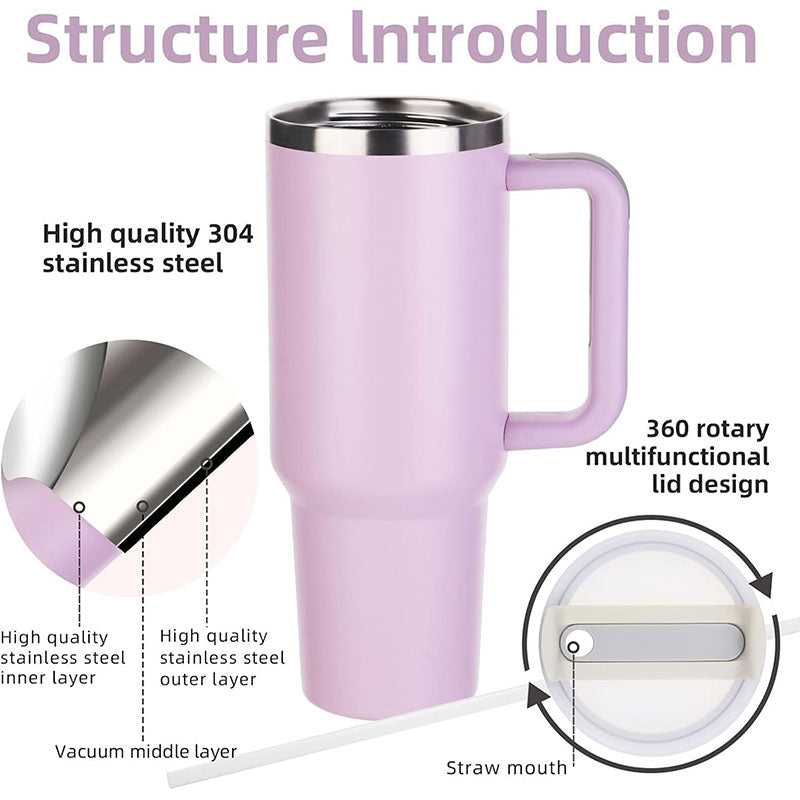40oz Stainless Steel Insulated Tumbler