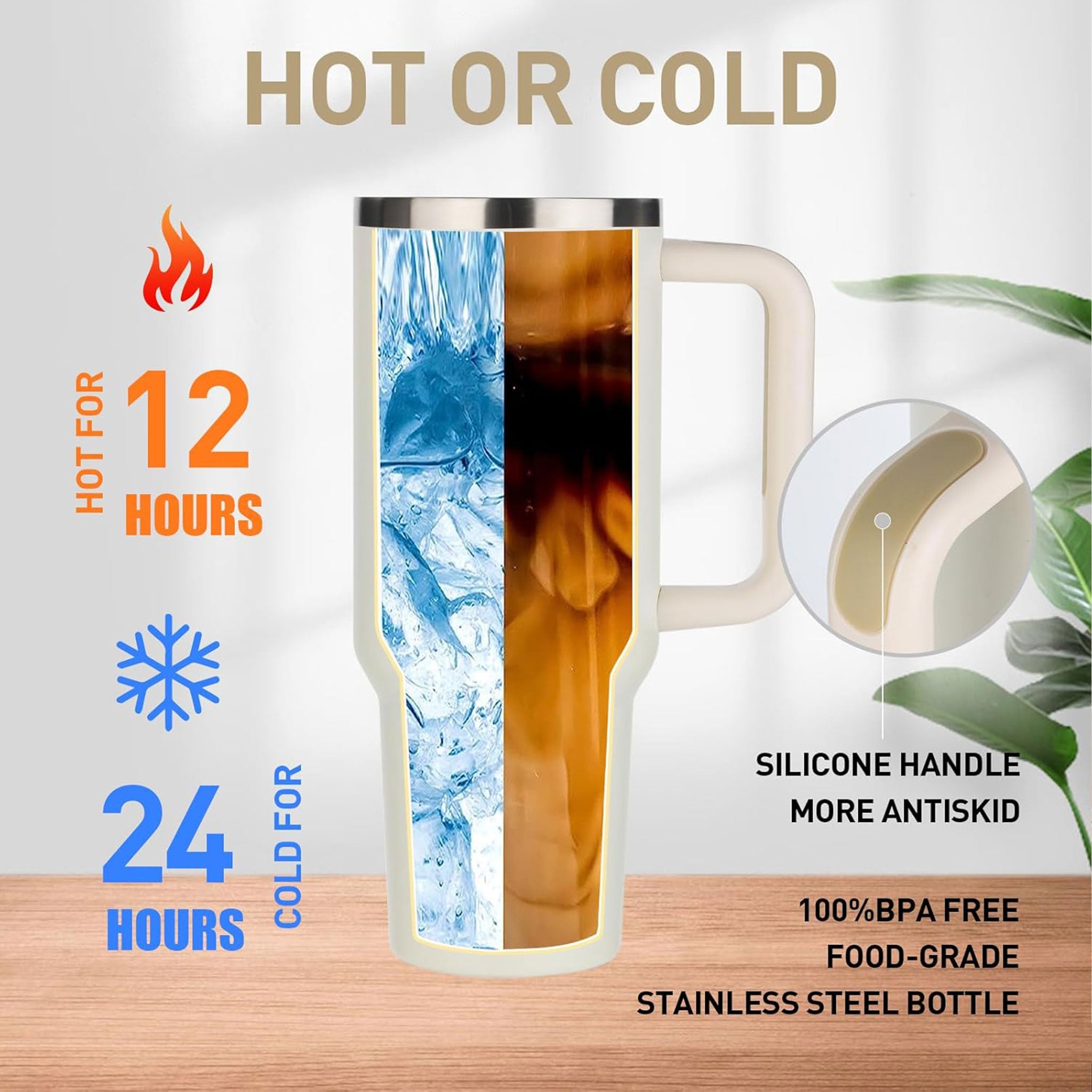 40oz Stainless Steel Insulated Tumbler