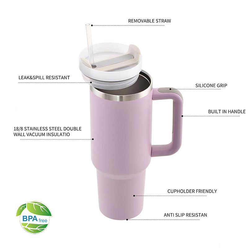 40oz Stainless Steel Insulated Tumbler