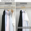 43CM Seamless Flocking New Golden Hook Flocking Hanger Dry and Wet Wardrobe Storage Adult Magic Hanger wiktra