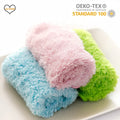 4PCS Fluffy Kitchen Rags Duster Cleaning Cloth Absorbent Dish Towels For Bathroom Cleaning Tools Shaggy Plush Swedish Dishcloth wiktra