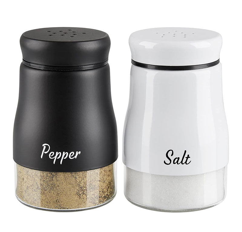 4oz Glass Spice Bottle with Iron Frame