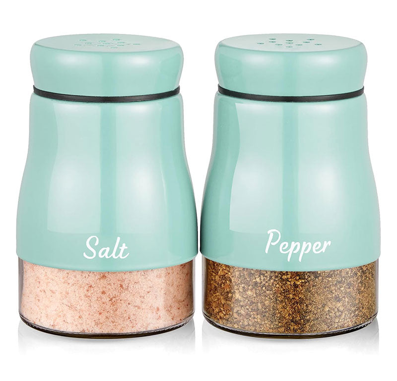 4oz Glass Spice Bottle with Iron Frame