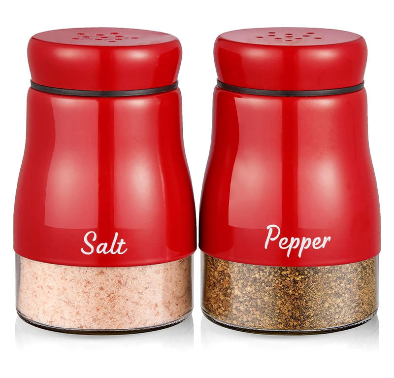 4oz Glass Spice Bottle with Iron Frame