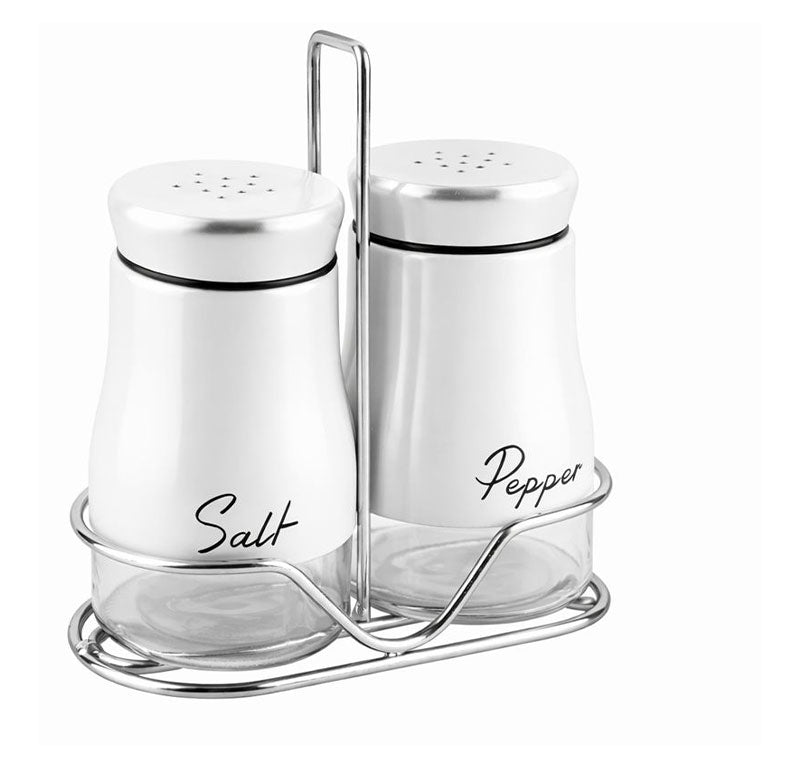 4oz Glass Spice Bottle with Iron Frame