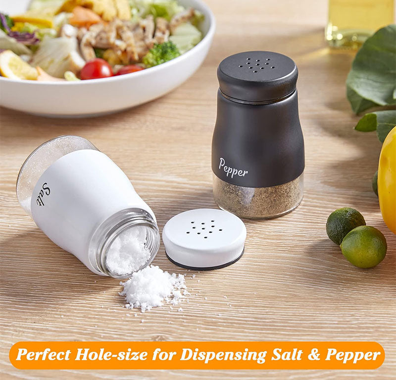 4oz Glass Spice Bottle with Iron Frame