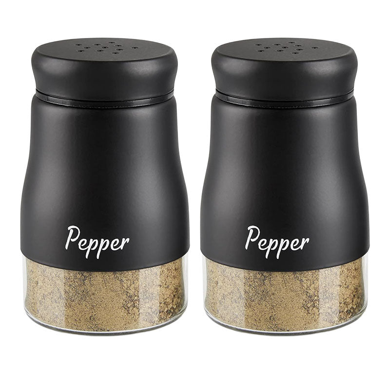 4oz Glass Spice Bottle with Iron Frame