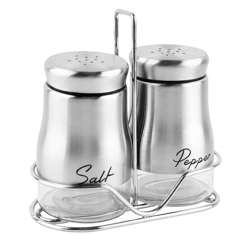 4oz Glass Spice Bottle with Iron Frame