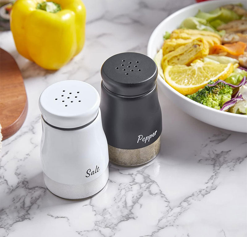 4oz Glass Spice Bottle with Iron Frame