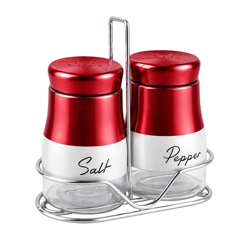 4oz Glass Spice Bottle with Iron Frame