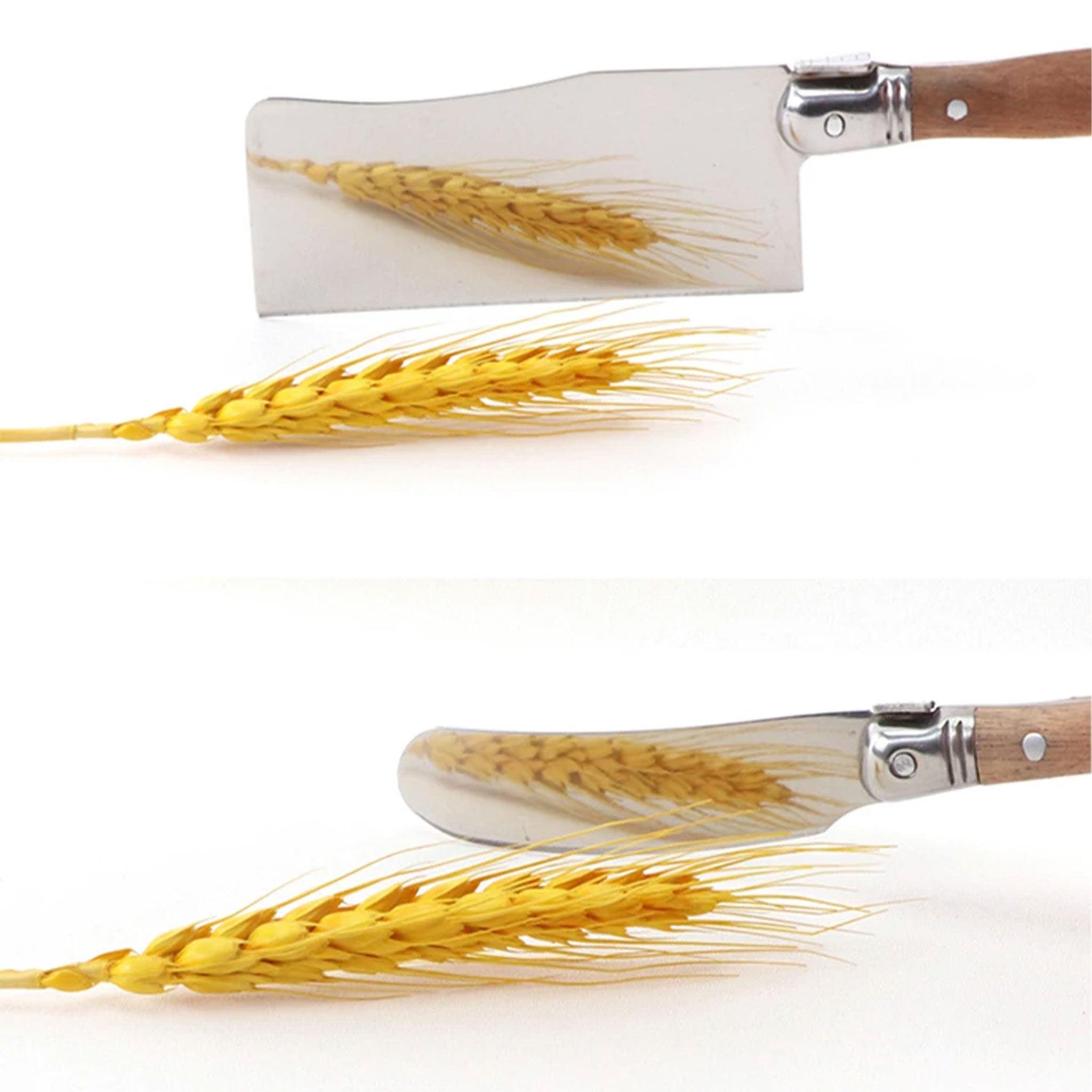 5-Piece Laguiole Cheese Knife Set – Wooden Handle Slicer, Spreader & Serving Tools