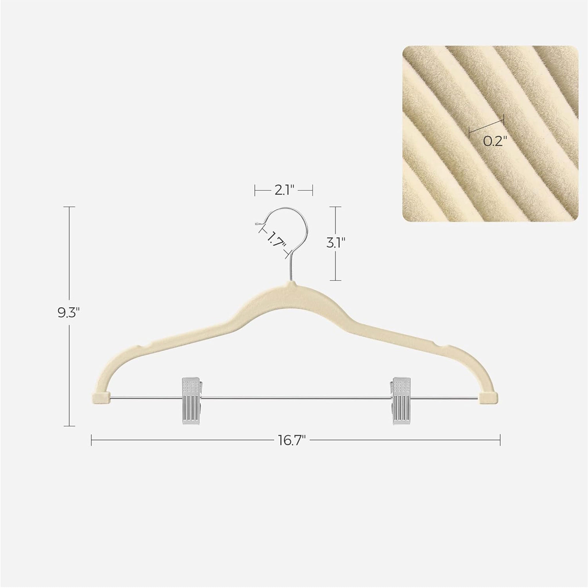 5-Set Wooden Pants & Scarf Closet Organizers