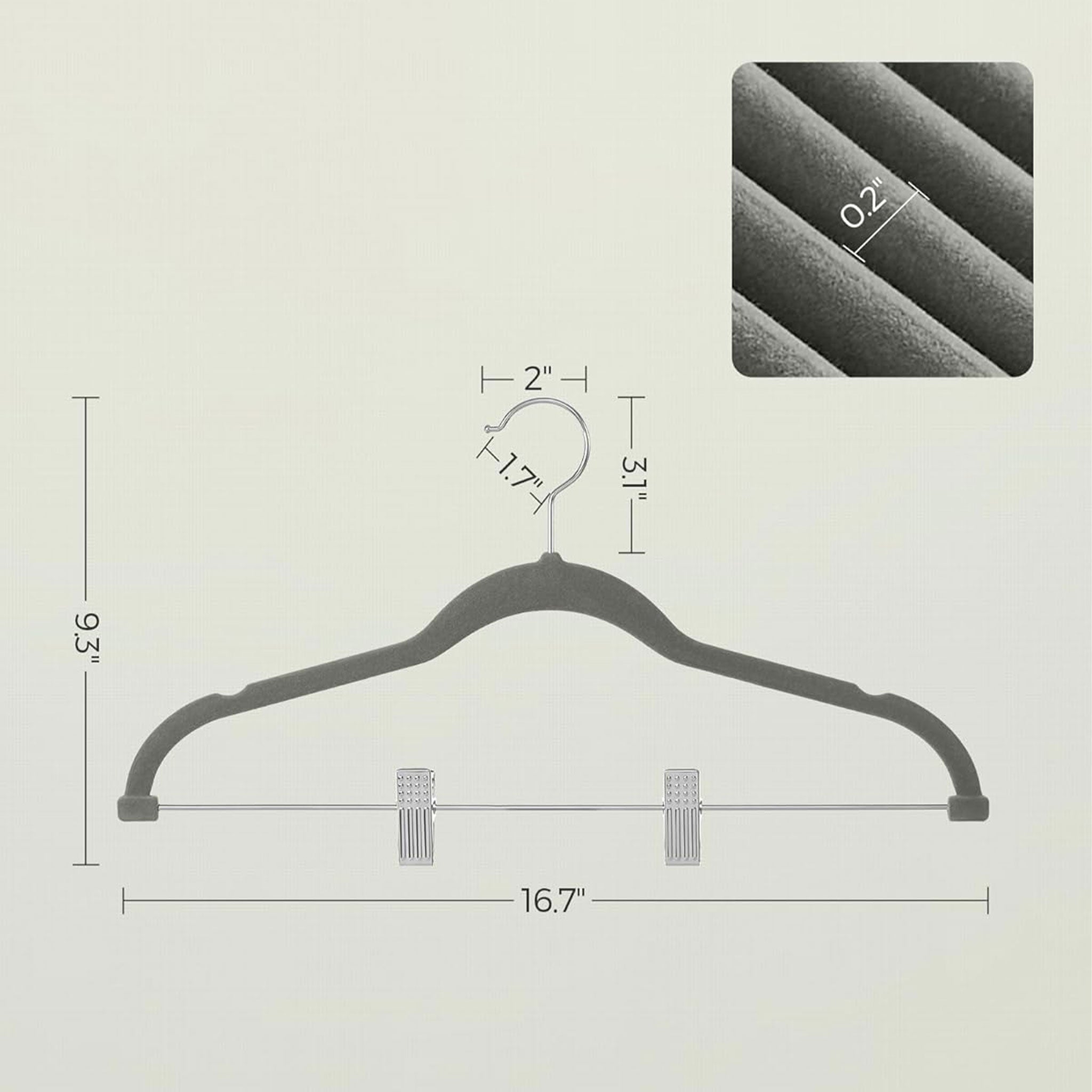 5-Set Wooden Pants & Scarf Closet Organizers