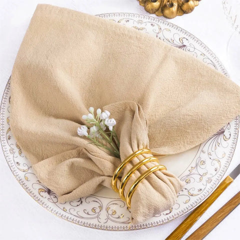 50pcs Cotton Cloth Napkins 30x45cm Dusty Blue Fabric Serviette Kitchen Tea Table Towels for Home Wedding Decoration Christmas - Wiktra