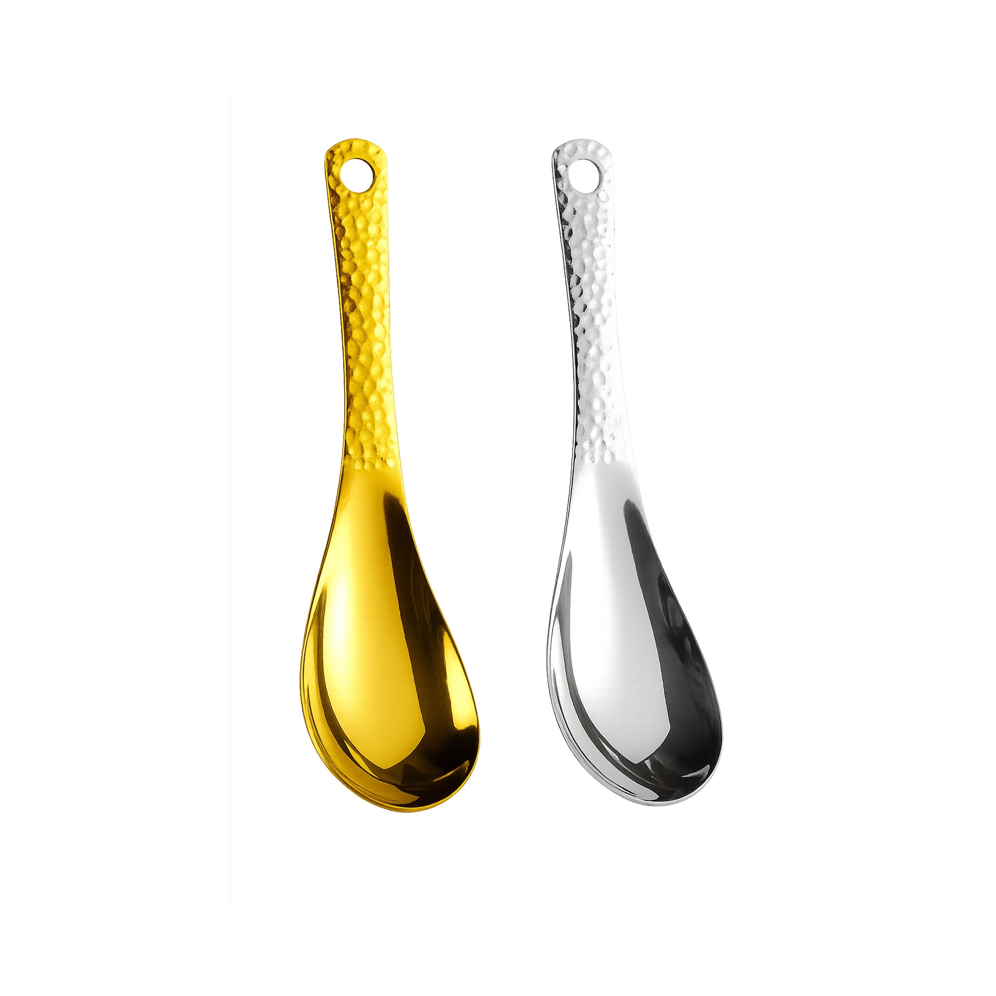 5PCS Stainless Steel Thick Soup Spoons