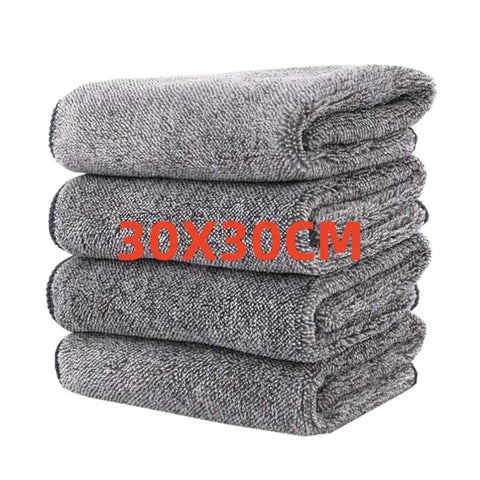 Microfiber Kitchen Towel Set Bamboo Fier Towels for Kitchen Napkin Soft Dish Cloth Absorbent Cleaning Cloth Rags 2/4/5Pcs