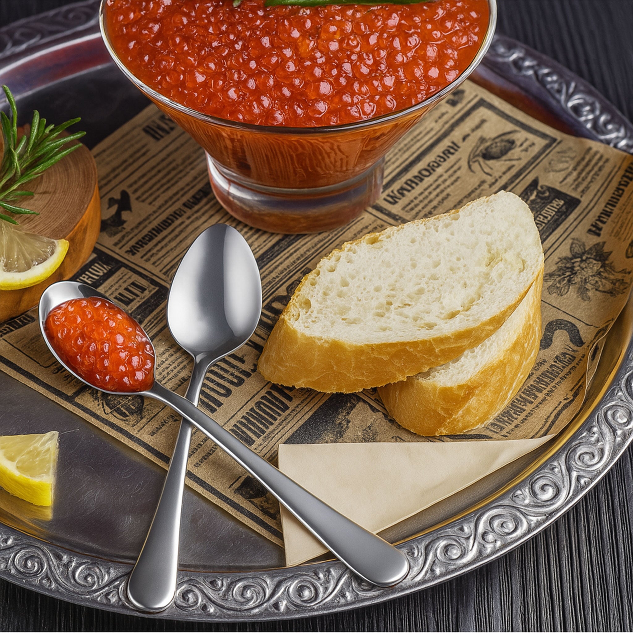 6/12PCS Stainless Steel Teaspoon