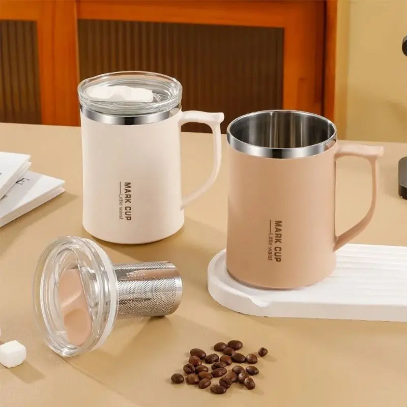 600ml Insulated Tea Filter Travel Mug