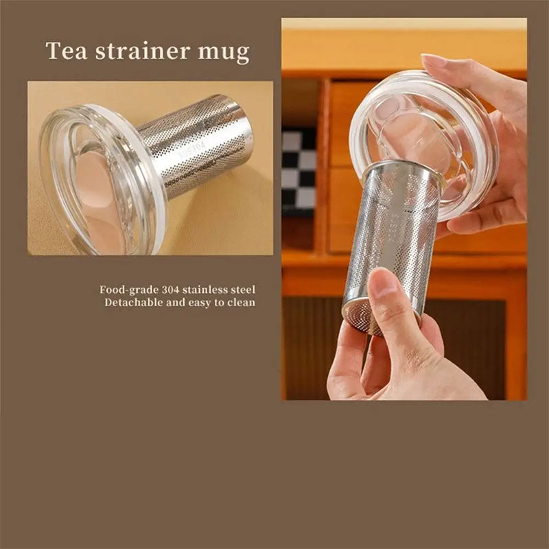 600ml Insulated Tea Filter Travel Mug