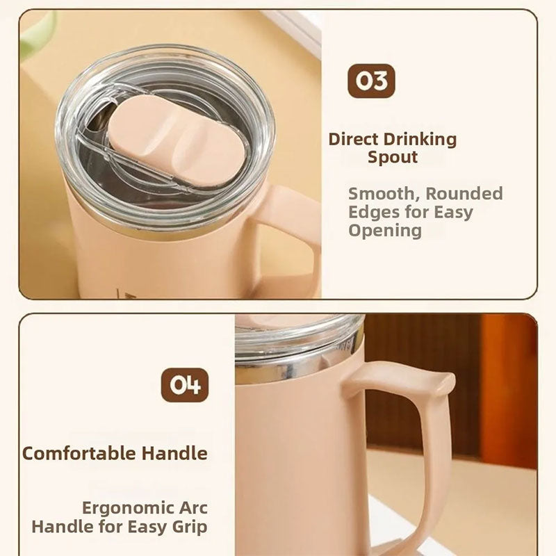 600ml Insulated Tea Filter Travel Mug