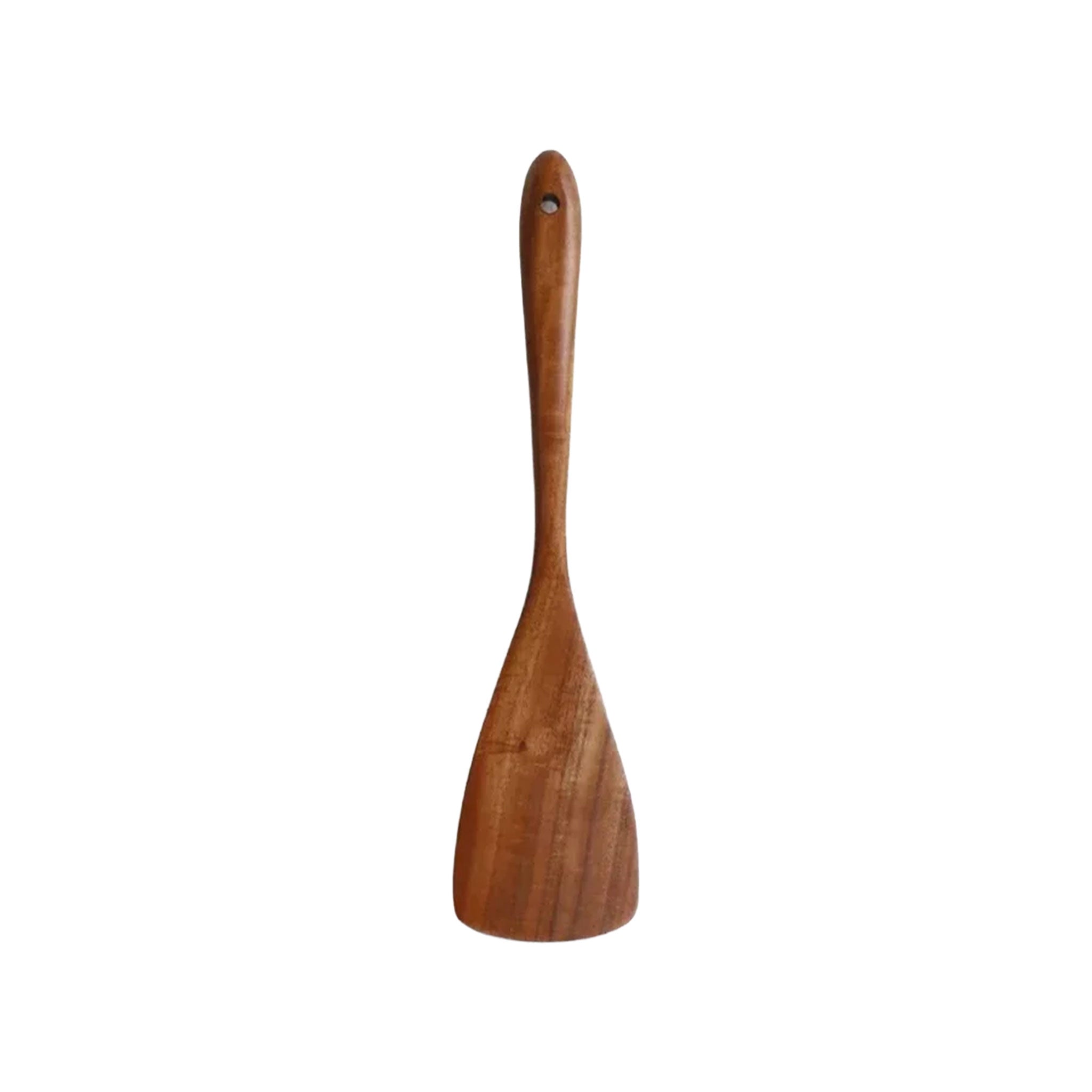 7-Piece Teak Wood Cooking Spoon & Skimmer Set