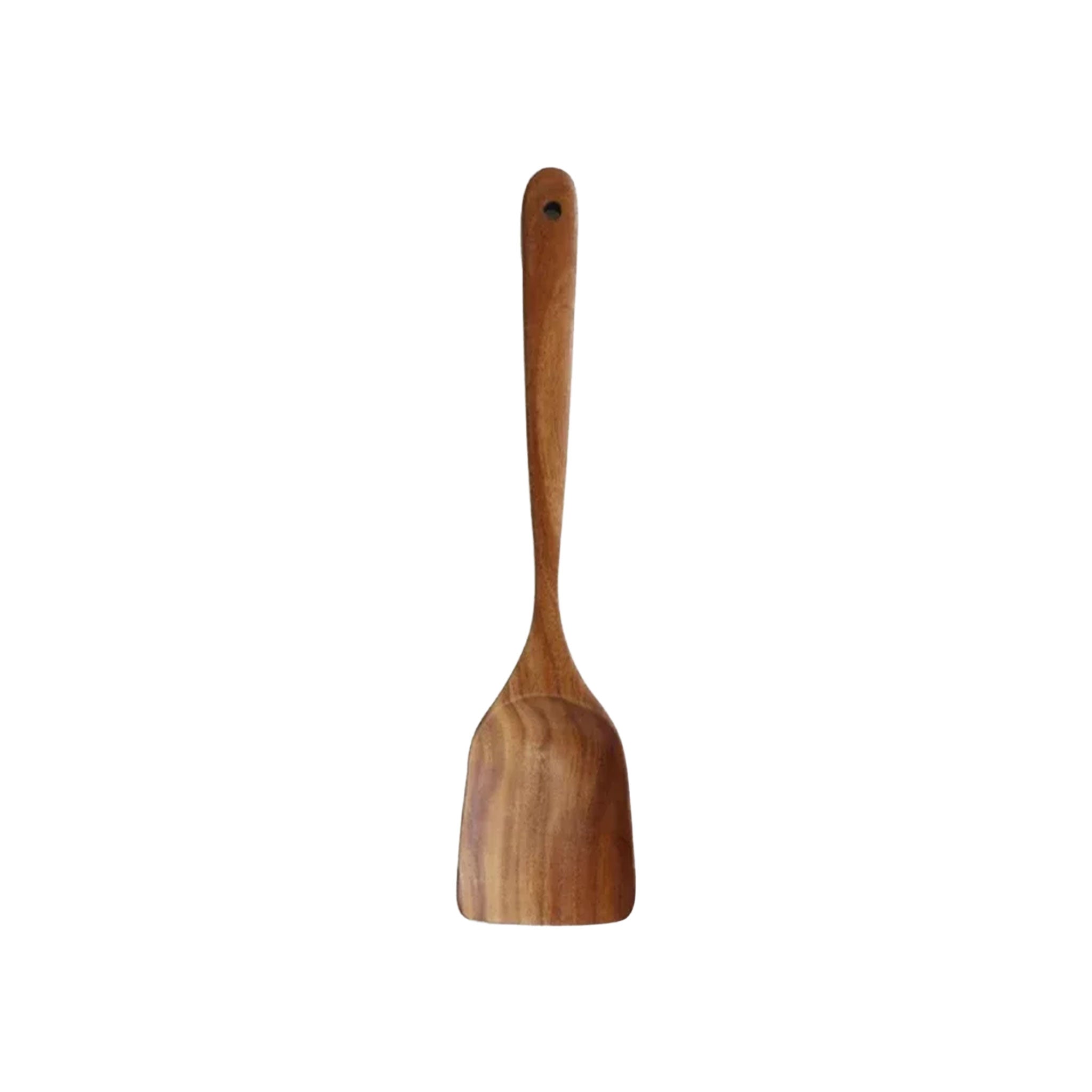 7-Piece Teak Wood Cooking Spoon & Skimmer Set