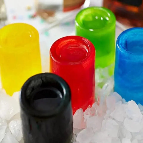 8-hole Ice Cup Shape Ice Cube Mold Cake Pudding Fruit Ice Cube Maker Bar Kitchen Accessories Silicone Mould DIY Frozen Ice wiktra