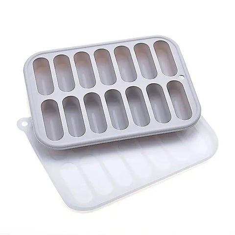 8-hole Ice Cup Shape Ice Cube Mold Cake Pudding Fruit Ice Cube Maker Bar Kitchen Accessories Silicone Mould DIY Frozen Ice