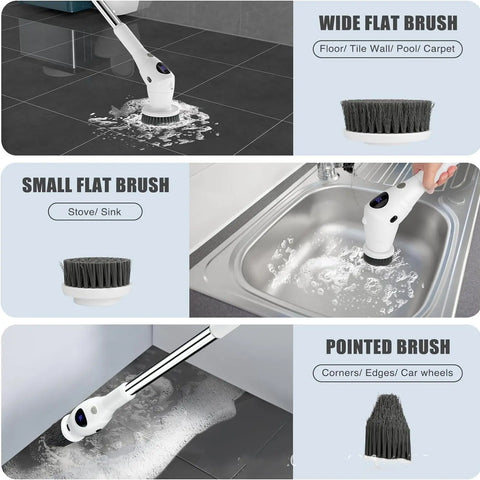 8-in-1 Electric Cleaning Brush Wiktra