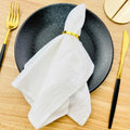 8PC 30X45CM Sage green Cotton Cloth Napkins Dinner Kitchen Tea Towels Table Design Mat Wedding Party Supply Home Banquet Decor wiktra