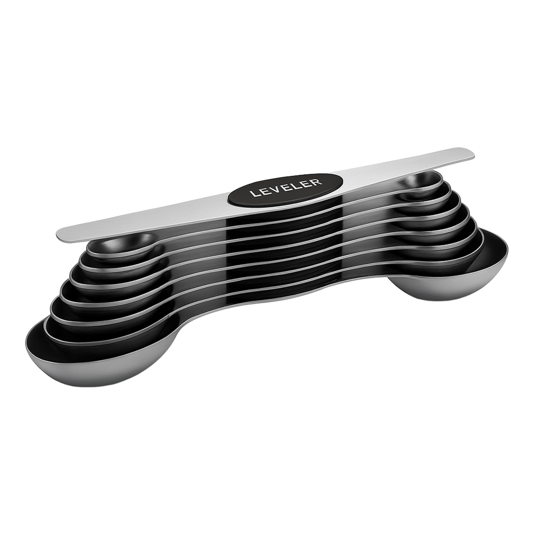 8-Piece Dual-Sided Magnetic Measuring Spoons Set