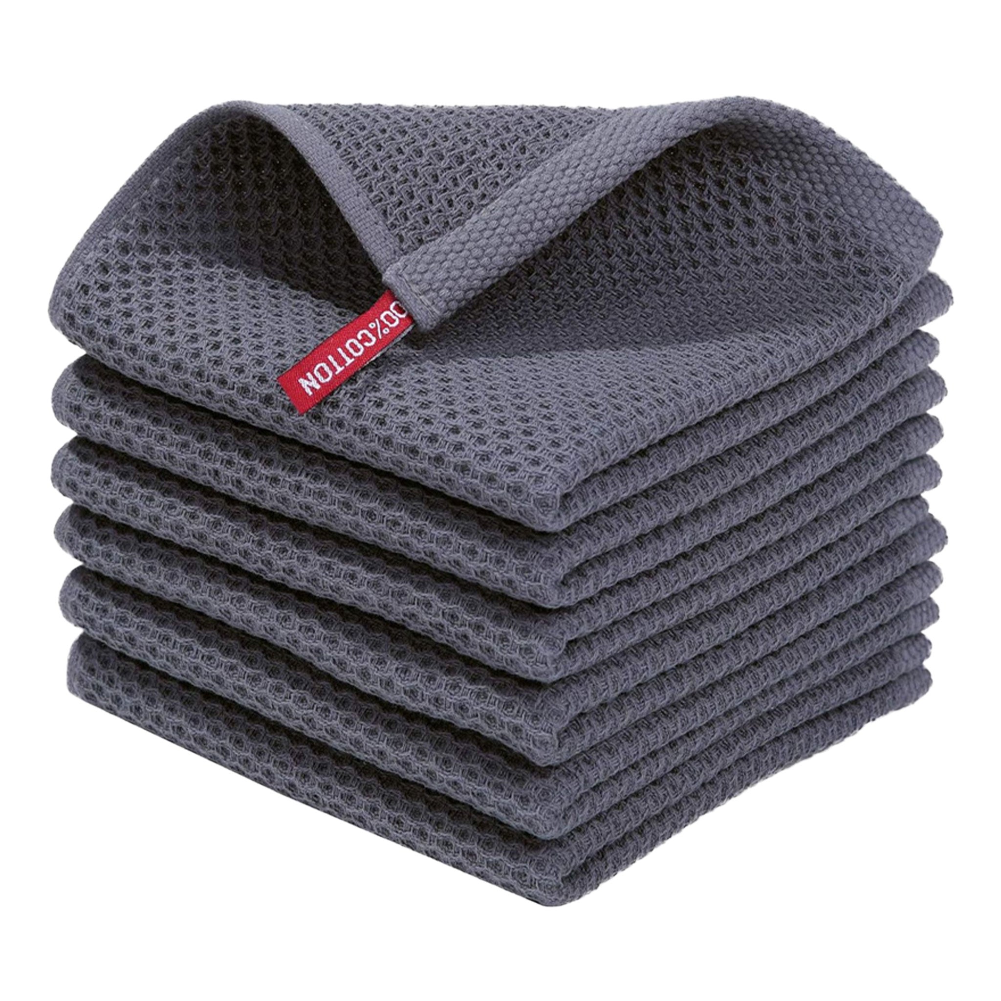 Absorbent Cotton Waffle Hand Towel
