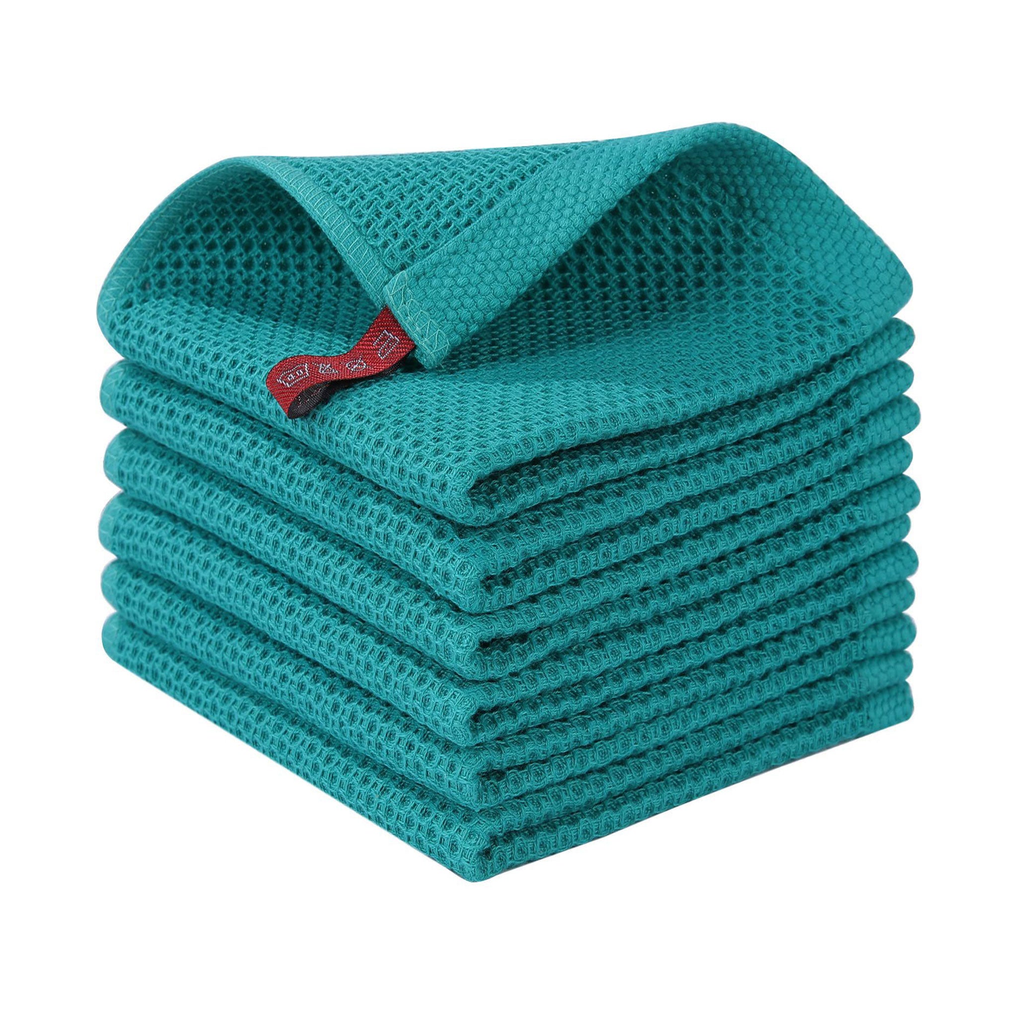Absorbent Cotton Waffle Hand Towel
