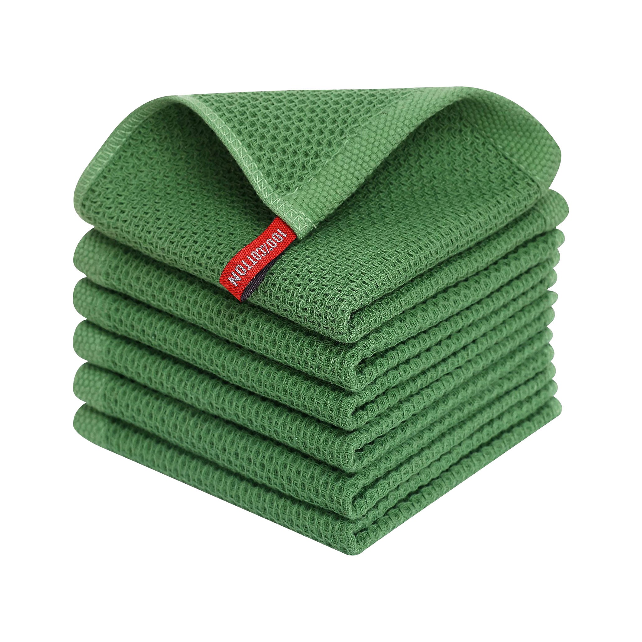Absorbent Cotton Waffle Hand Towel