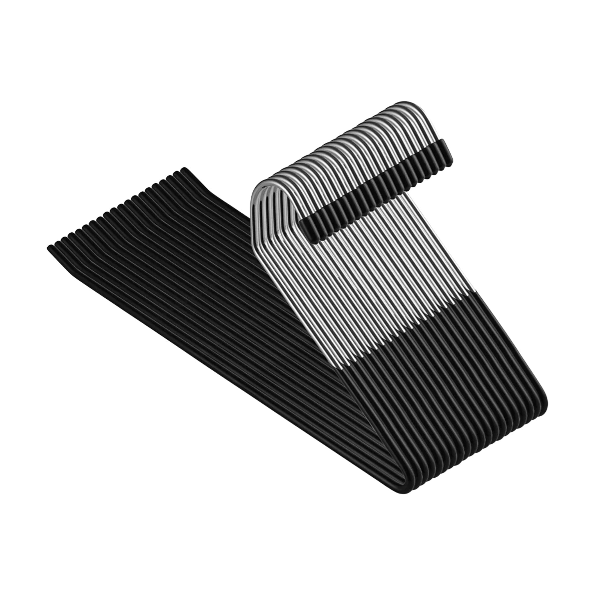 "Anti-Slip Open Metal Pants Hanger – Space-Saving, Strong & Smooth Organizer"