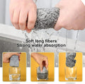 Bamboo Charcoal Cleaning Towel Kitchen Microfiber Cloth Rags Super Absorbent Non-Stick Oil Soft Dish Wipe Household Clean Towel wiktra