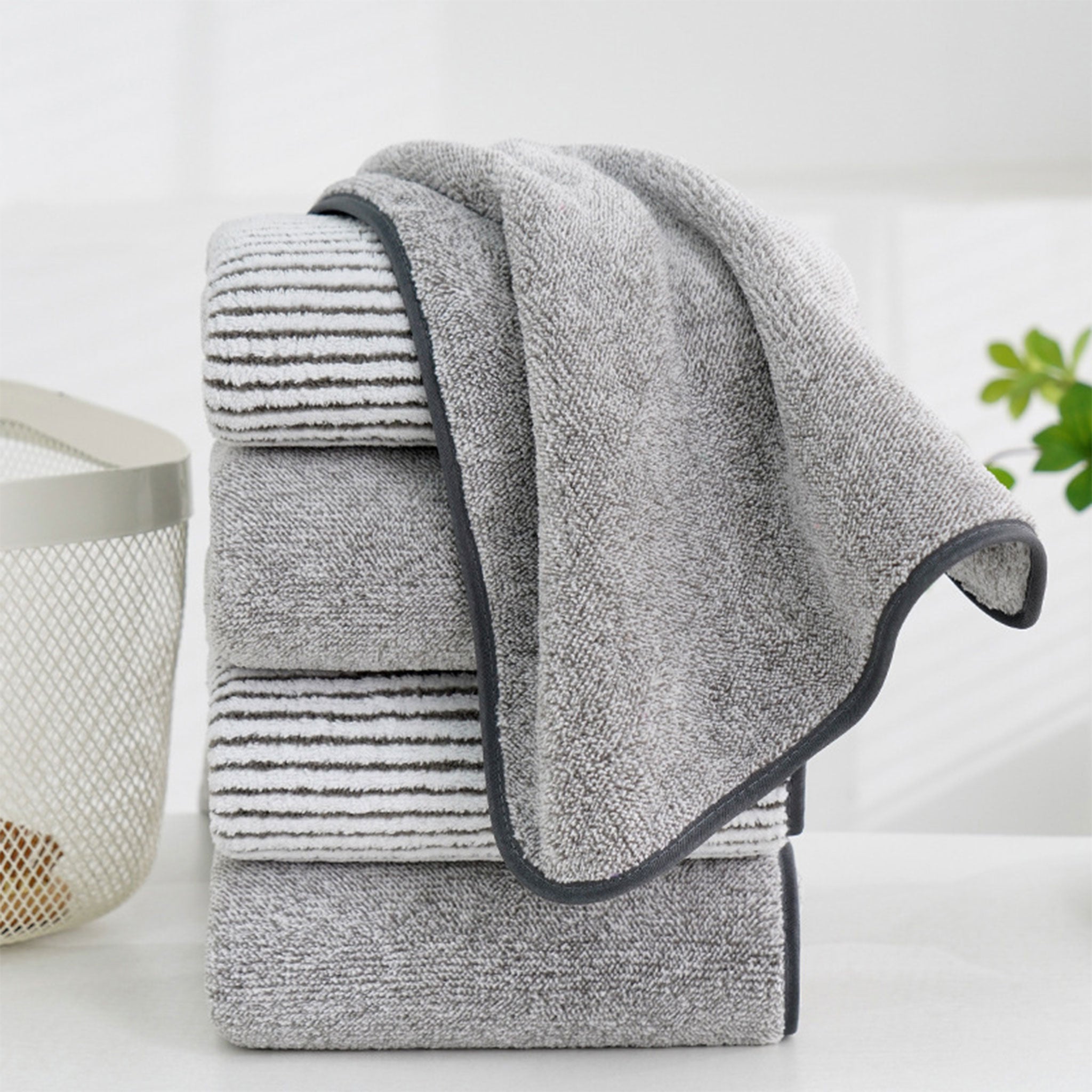 Bamboo Charcoal Fiber Beauty Towel