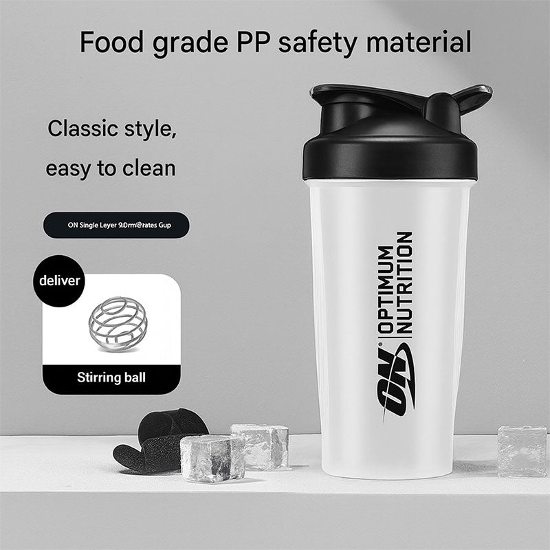 Black Fitness Shaker Cup – 600ml