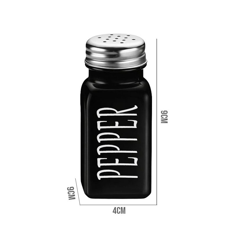 Black & White Kitchen Spice Shaker