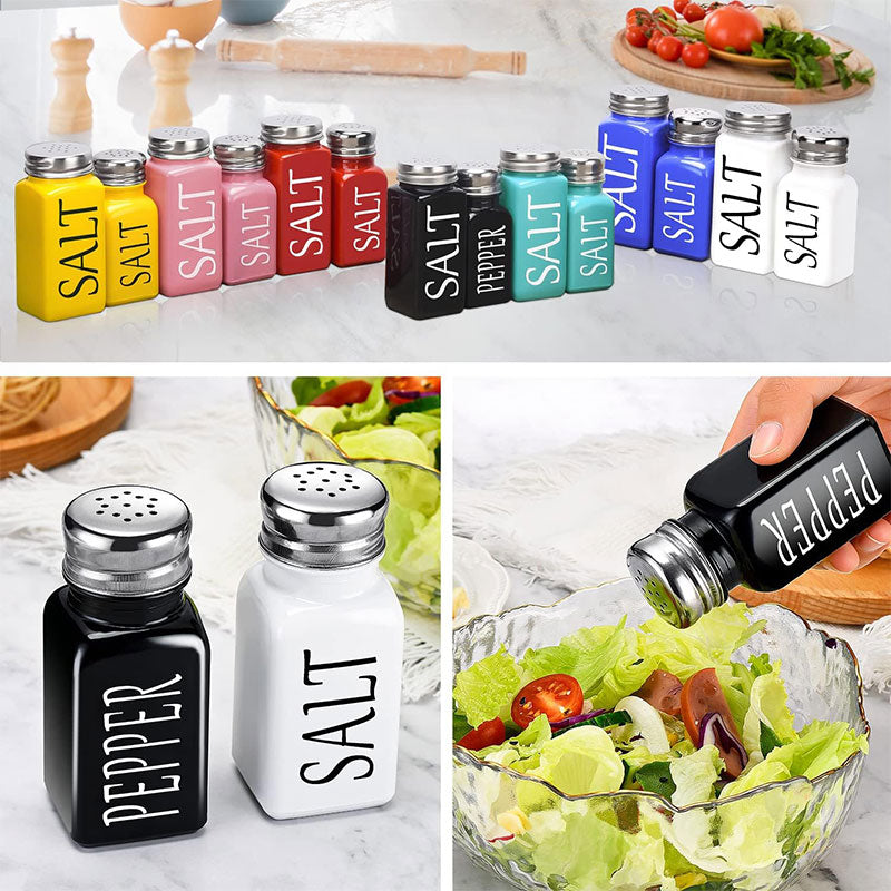 Black & White Kitchen Spice Shaker