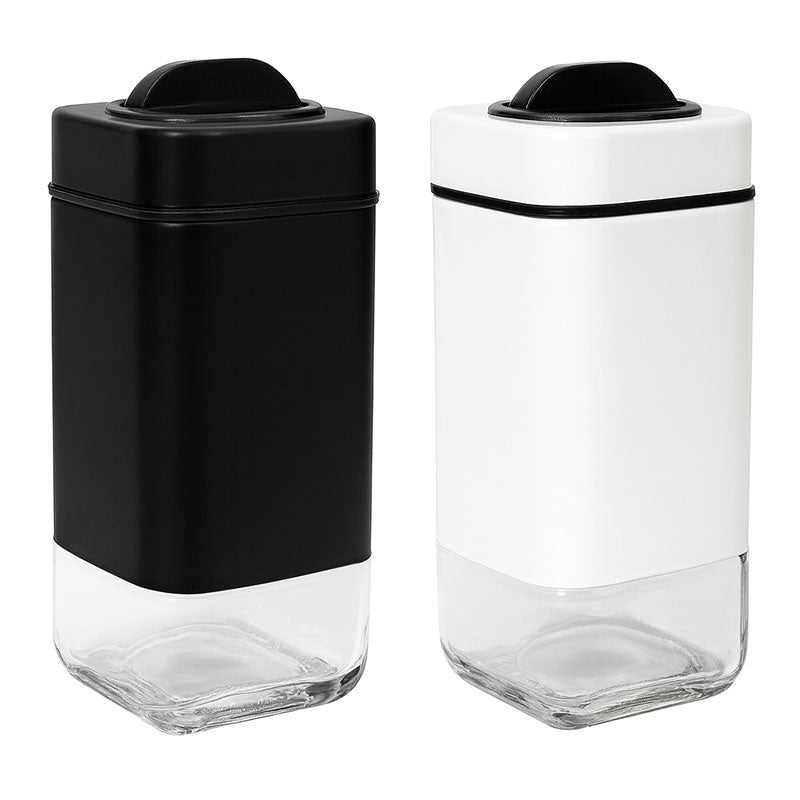 Black & White Seasoning Bottle Set