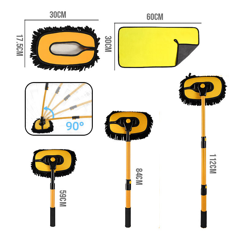 Car Wash Brush with Extendable Handle