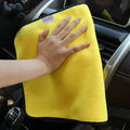 Car Wash Microfiber Towel Super Absorbent Car Cleaning Drying Cloth Kitchen Washing Towels Double Layer Household Cleaning Tool wiktra