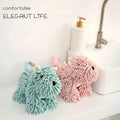 Cartoon Dog Chenille Hand-Wiping Doll, Kitchen And Bathroom Multifunctional Cartoon Animal Creative Hand-Wiping Towel Plush Toy wiktra