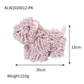 Cartoon Dog Chenille Hand-Wiping Doll, Kitchen And Bathroom Multifunctional Cartoon Animal Creative Hand-Wiping Towel Plush Toy wiktra