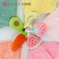 Cartoon Hanging Towel For Children Water Absorption Kitchen Bathroom Household Hand Quick Drying 2Pcs wiktra